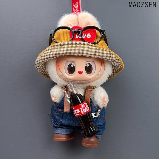 Labubu Coca-Cola Belted Pants Set