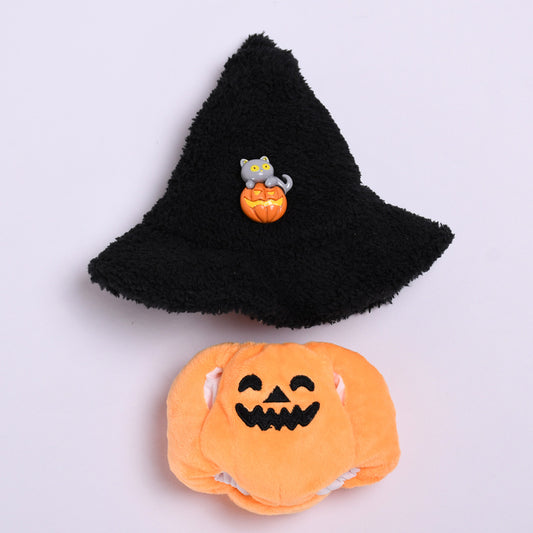 Halloween pumpkin costume set
